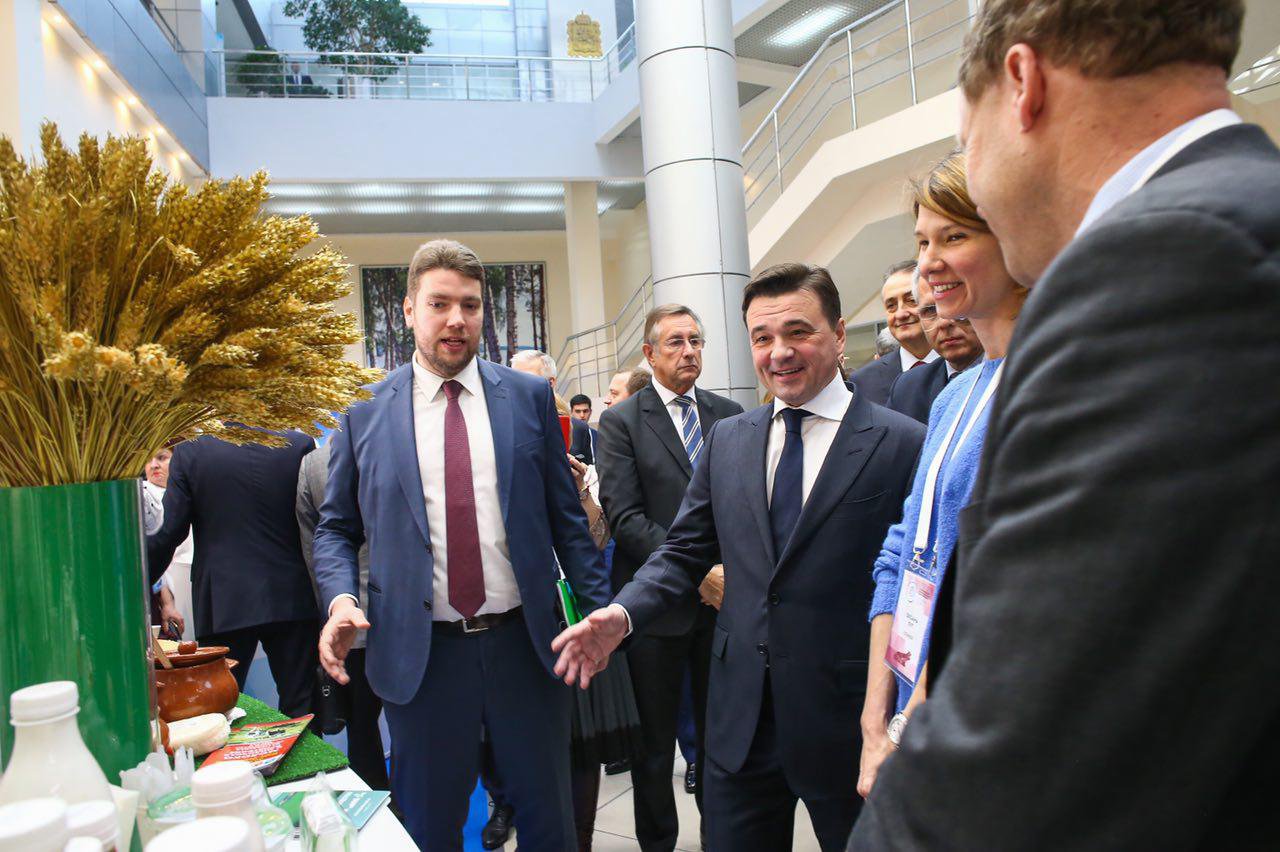 Андрей Воробьев губернатор московской области - Итоги проведения 5-го Международного агропромышленного молочного форума